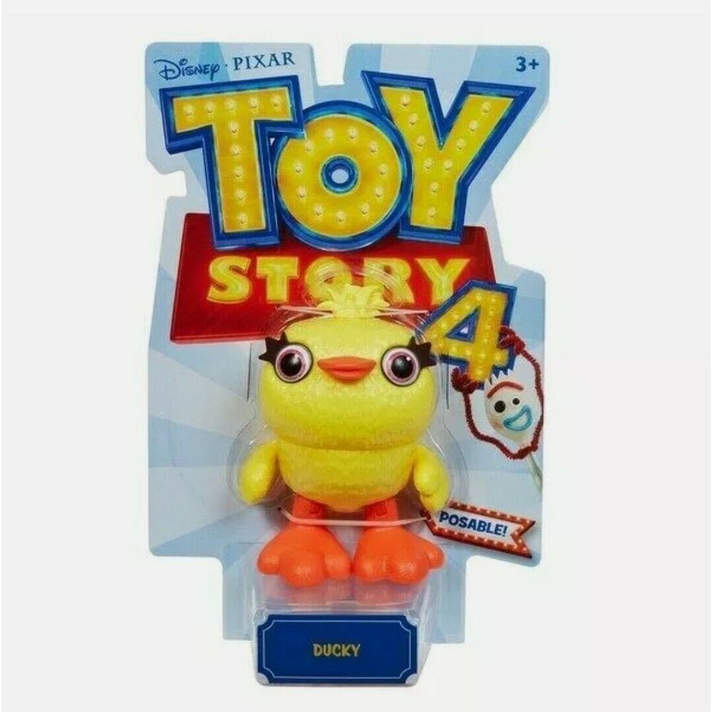 Toy Story 4 Ducky‎ 5-Inch Action Figure Disney Pixar Posable Yellow New